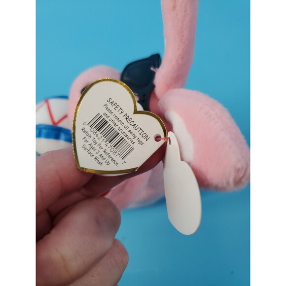 Ty Energizer Bunny Plush  9"   With Hang Tag Walgreens Exclusive Pink Retired - Picture 7 of 11